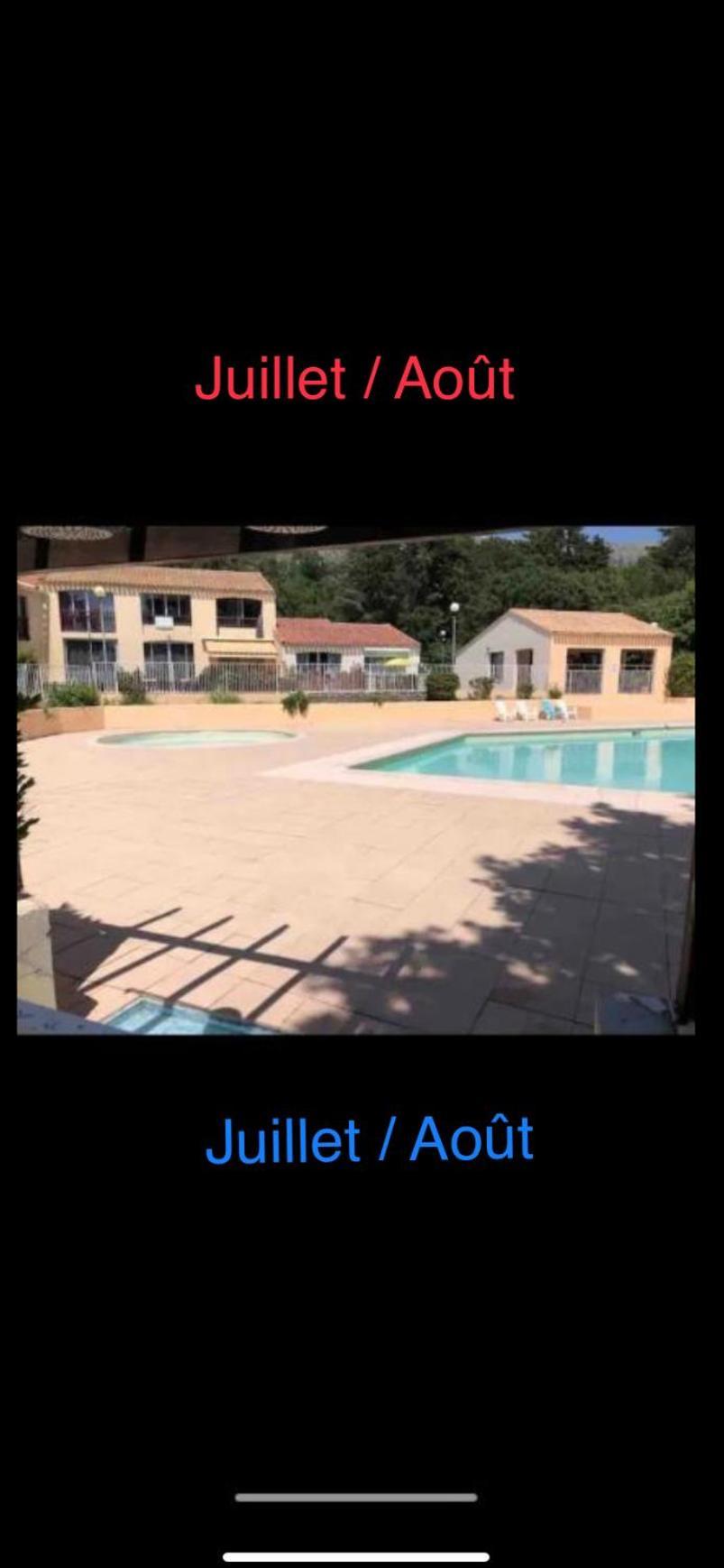 Maisonnette Dans Belle Residence Saint-Vallier-de-Thiey Extérieur photo